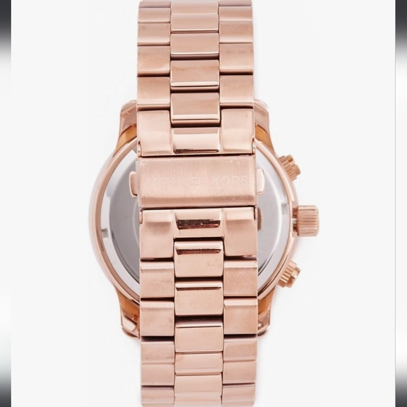 Michael Kors Men's Runway Rose Gold-Tone Watch MK8096 - Picture 2 of 5